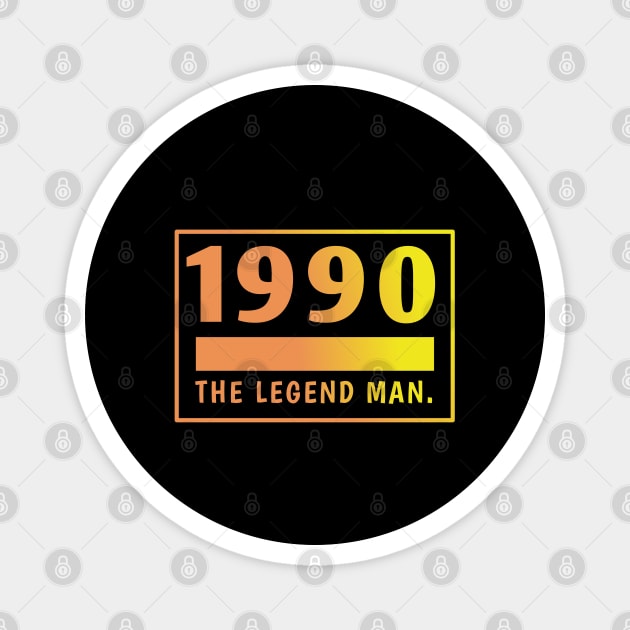 1990 Birthday Magnet by BlackMeme94